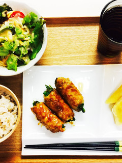 ほうれん草肉巻き-レシピのメイン写真