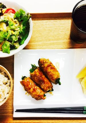 ほうれん草肉巻き-レシピのメイン写真