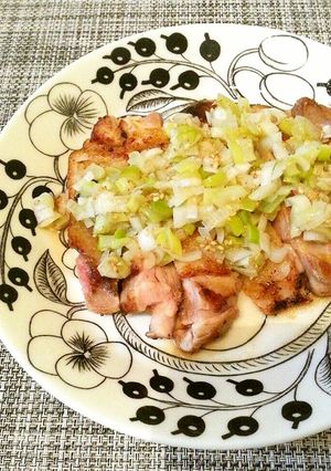 ゆず胡椒香る香味ダレで♪チキンソテー-レシピのメイン写真