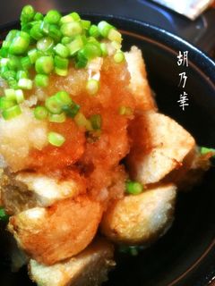 ズボラ里芋の揚げ出し♪-レシピのメイン写真
