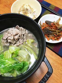 簡単早い!牛レタスしゃぶ-レシピのメイン写真