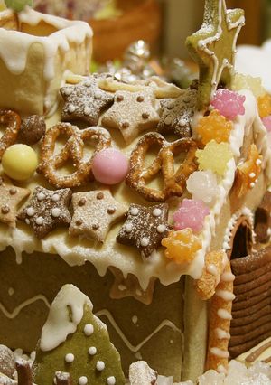 クリスマス　バージョン☆　お菓子の家　☆-レシピのメイン写真