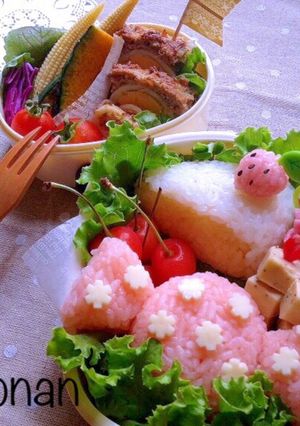 大人キャラ弁 おかしな弁当-レシピのメイン写真