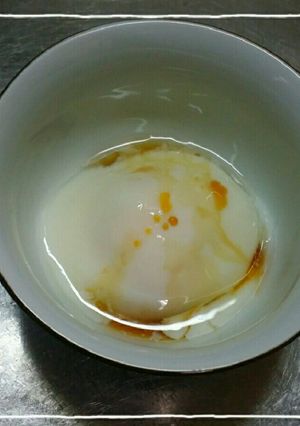 ♪ レンジで簡単 温泉卵 ♪-レシピのメイン写真