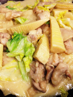 筍と鶏肉と春キャベツの和風クリーム煮-レシピのメイン写真