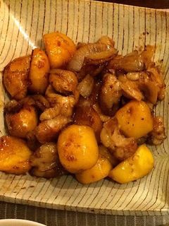 じゃが芋とホルモンの甘辛炒め-レシピのメイン写真