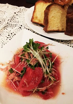 トマトのツナサラダ*簡単*トマト大量消費-レシピのメイン写真