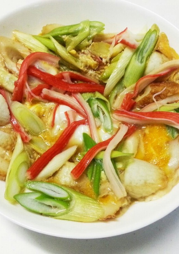 朝ご飯･お弁当に簡単卵とじ-レシピのメイン写真