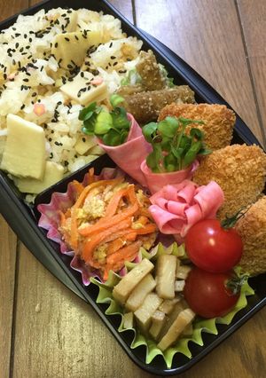 男子高校生お弁当メニュー11-レシピのメイン写真