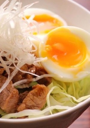 豚ヒレ肉で豚角煮風丼♪-レシピのメイン写真