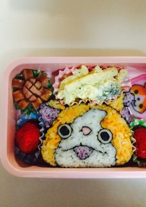 キャラ弁×ジバニャン-レシピのメイン写真