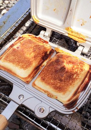 BBQホットサンド２-レシピのメイン写真