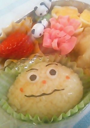 キャラ弁　年少さんのお弁当３-レシピのメイン写真