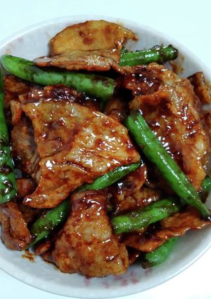 ご飯がすすむ町中華♪豚バラの甜麺醤炒め-レシピのメイン写真