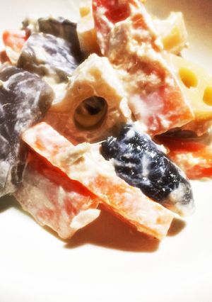 レンコンとこんにゃくのゴロゴロサラダ-レシピのメイン写真