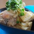 たけのこと鶏手羽元のみそ煮