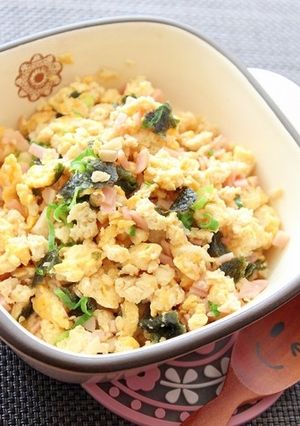 糖質オフ☆凍り豆腐の卵チャーハン☆もどき-レシピのメイン写真