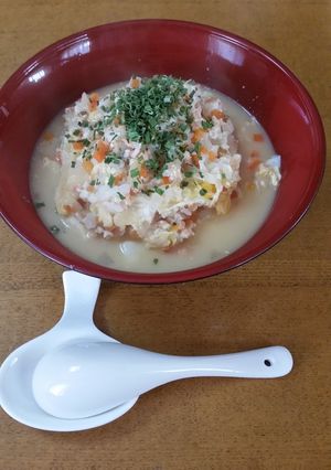 白だしの鮭雑炊-レシピのメイン写真