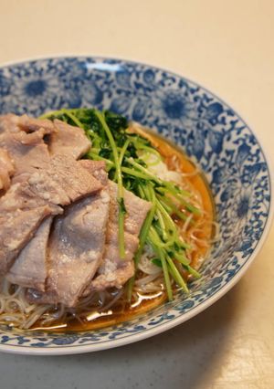 塩糀肉そうめん-レシピのメイン写真
