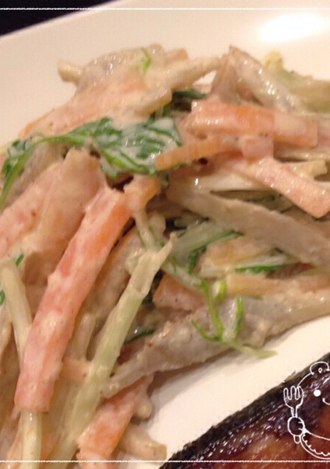 ごぼうにんじんマヨ-レシピのメイン写真