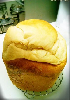 HB♪早焼き♪簡単デニッシュ風食パン-レシピのメイン写真