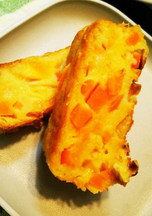 かぼちゃとにんじんのパウンドケーキ-レシピのメイン写真