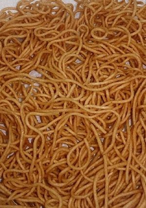 茹でてあまった素麺、冷や麦のリメイク♪-レシピのメイン写真