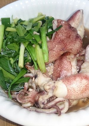 優しいお味♪水いかのさっと煮-レシピのメイン写真