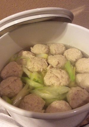 フードプロセッサーで作る鶏つみれ汁-レシピのメイン写真