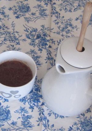 ピスタキオ風味のチョコラータカルダ-レシピのメイン写真