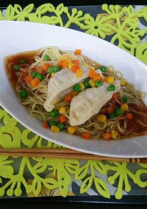冷やし中華in野菜ジュースでウマ♪旨♪-レシピのメイン写真