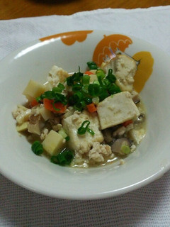 豆腐と筍のとろみ鶏そぼろ-レシピのメイン写真