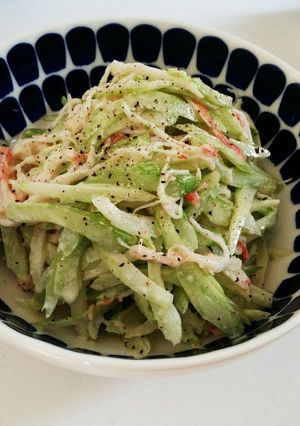 簡単！セロリとカニかまのサラダ-レシピのメイン写真