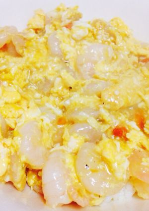 エビと卵のあんかけ丼-レシピのメイン写真