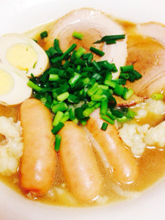 モツ入り!豚骨ラーメン-レシピのメイン写真