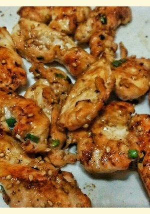 鶏ささみのみりん漬け焼 旨いのにヘルシー-レシピのメイン写真