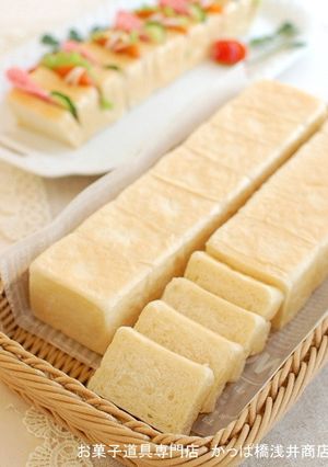 サンドイッチ弁当に♪ロングソフト食パン-レシピのメイン写真