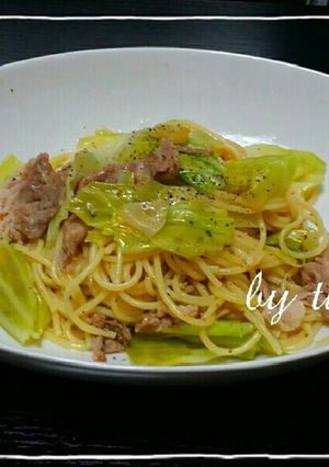 ♪ 春キャベツと豚肉のパスタ ♪-レシピのメイン写真