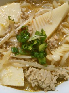 簡単♪ 筍 もやし 豚挽き肉の ピリ辛煮-レシピのメイン写真