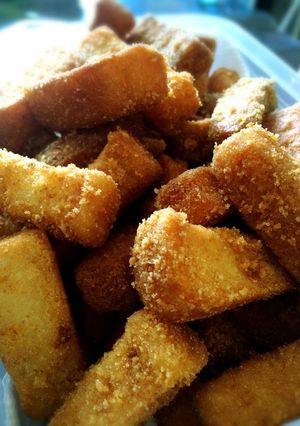 食パンで簡単おやつ☆きな粉ラスク風-レシピのメイン写真