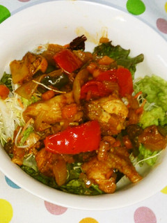 鶏肉と夏野菜のカレー焼き-レシピのメイン写真
