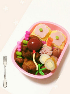 春の卵巻おにぎり弁当-レシピのメイン写真