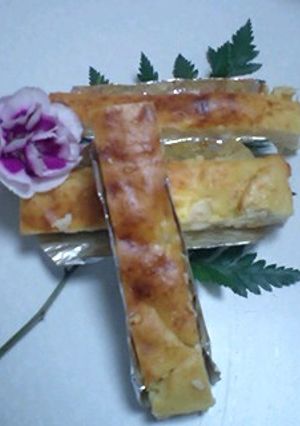 メチャうま！ラフランスチーズケーキバー-レシピのメイン写真