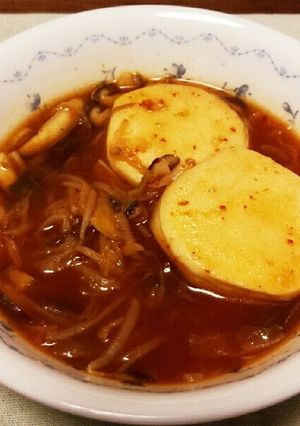 野菜タップリ肉なしキムチ鍋-レシピのメイン写真