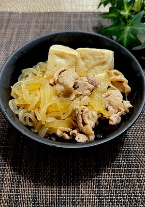 つゆだく染みうま！濃厚な肉豆腐-レシピのメイン写真