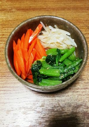 お手軽野菜のナムル風-レシピのメイン写真