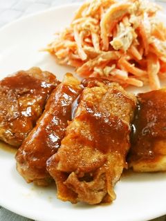筍の肉巻き☆味噌照り焼き-レシピのメイン写真