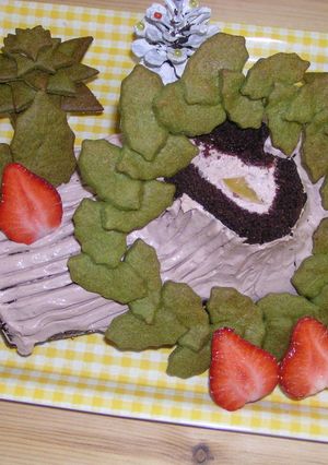 アレルギーっ子のクリスマスケーキ　改良版-レシピのメイン写真