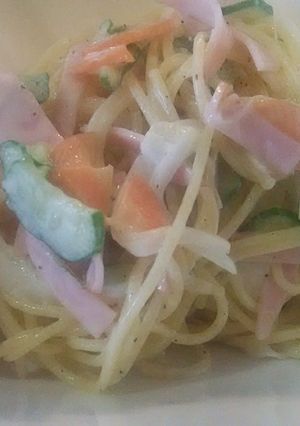 簡単サラスパ-レシピのメイン写真