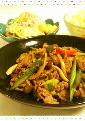 簡単！牛肉の生姜炒め-レシピのメイン写真